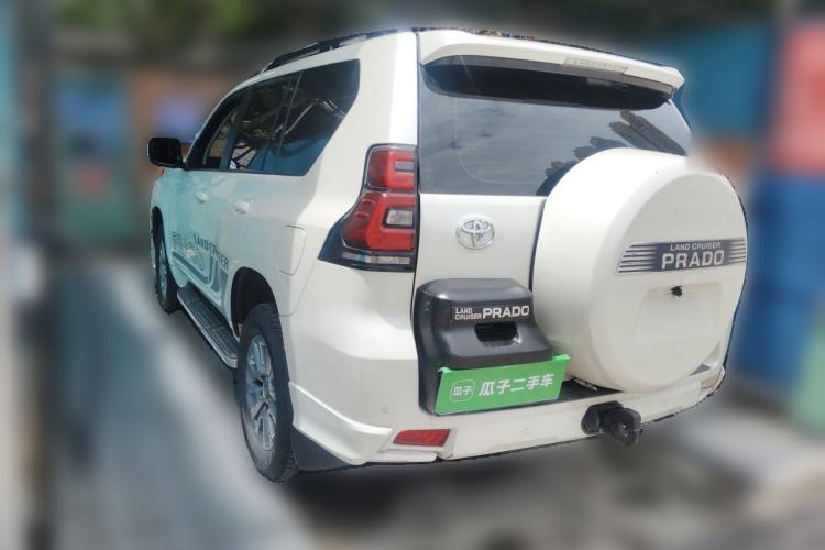 Used Toyota Prado 2019 3.5L Automatic TX-L Deluxe Edition with Rear-Mounted Spare Tire Rear Left 45 Deg