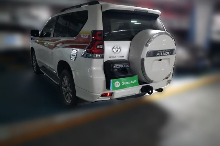 Used Toyota Prado 2019 3.5L Automatic TX-L Deluxe Edition with Rear-Mounted Spare Tire Rear Left 45 Deg