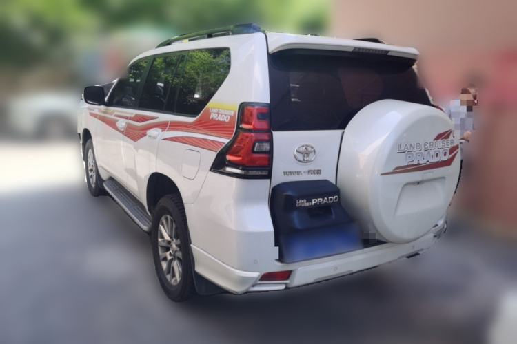 Used Toyota Prado 2019 3.5L Automatic TX-L Deluxe Edition with Rear-Mounted Spare Tire Rear Left 45 Deg