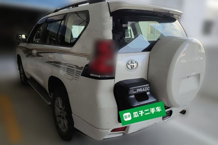 Used Toyota Prado 2019 3.5L Automatic TX-L Deluxe Edition with Rear-Mounted Spare Tire Rear Left 45 Deg