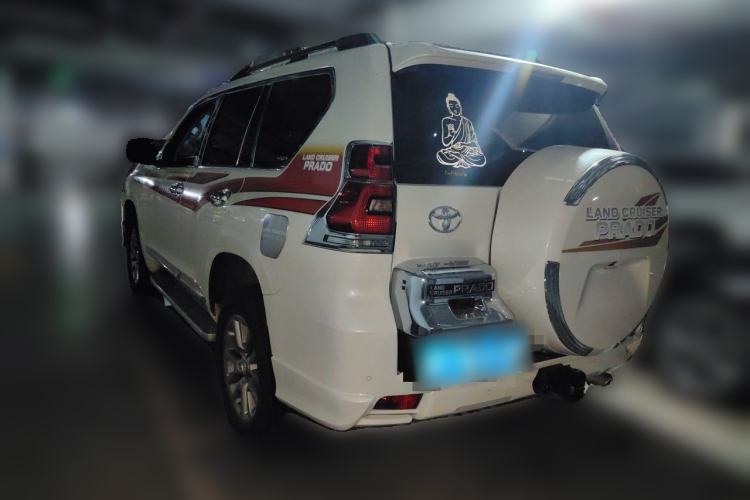 Used Toyota Prado 2019 3.5L Automatic TX-L Deluxe Edition with Rear-Mounted Spare Tire Rear Left 45 Deg