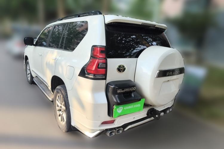 Used Toyota Prado 2019 3.5L Automatic TX-L Deluxe Edition with Rear-Mounted Spare Tire Rear Left 45 Deg