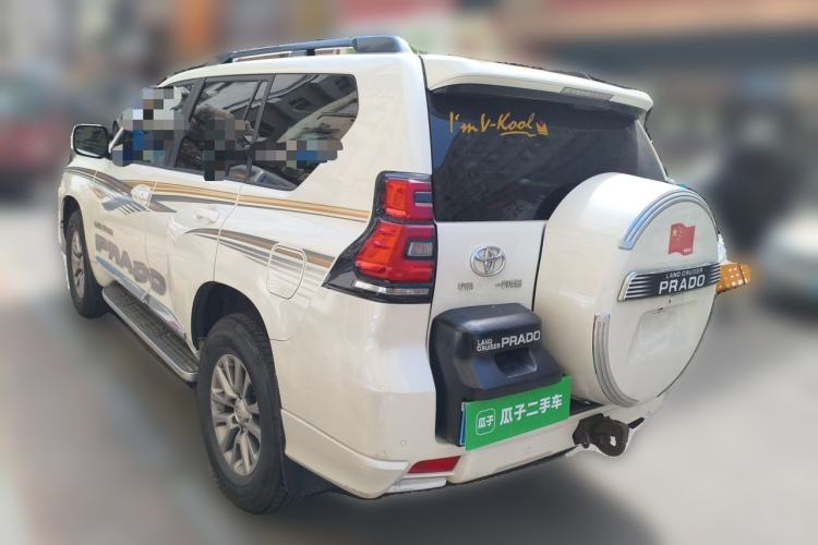Used Toyota Prado 2019 3.5L Automatic TX-L Deluxe Edition with Rear-Mounted Spare Tire Rear Left 45 Deg