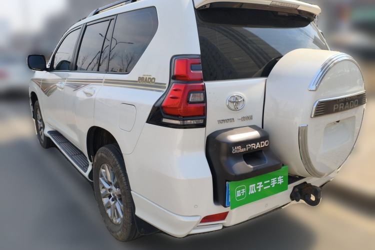 Used Toyota Prado 2019 3.5L Automatic TX-L Deluxe Edition with Rear-Mounted Spare Tire Rear Left 45 Deg