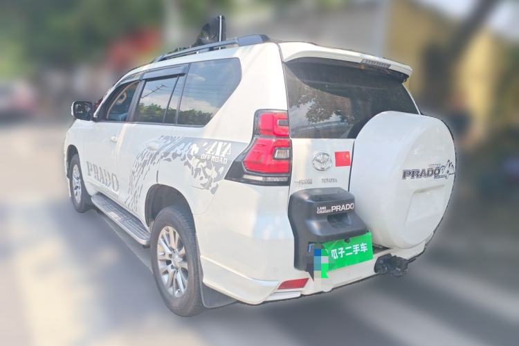Used Toyota Prado 2019 3.5L Automatic TX-L Deluxe Edition with Rear-Mounted Spare Tire Rear Left 45 Deg