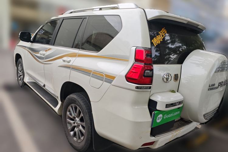 Used Toyota Prado 2019 2.7L TX-L Nine Air Systems External Mounting Sunroof – Middle East Rear Left 45 Deg