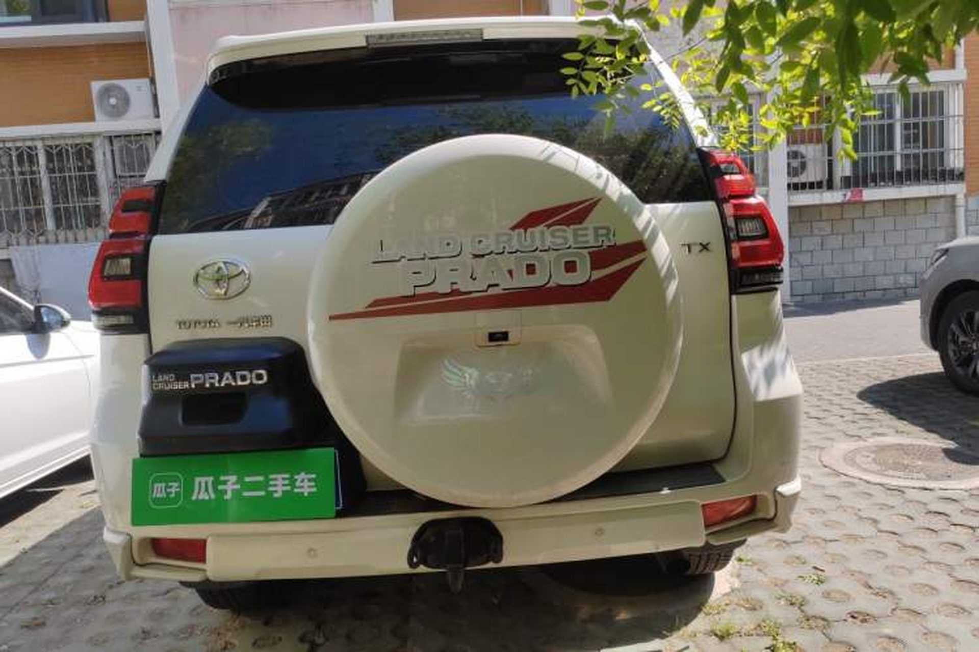 Used Toyota Prado 2019 3.5L Automatic TX-L Deluxe Edition with Rear-Mounted Spare Tire Rear