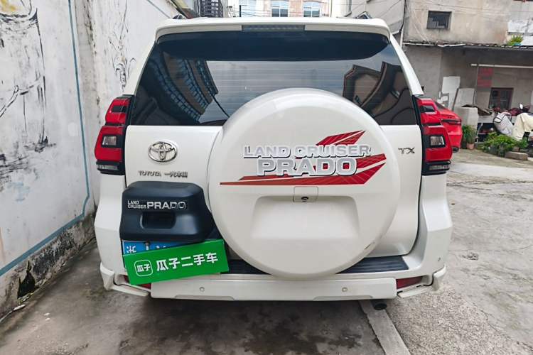 Used Toyota Prado 2019 3.5L Automatic TX-L Deluxe Edition with Rear-Mounted Spare Tire Rear