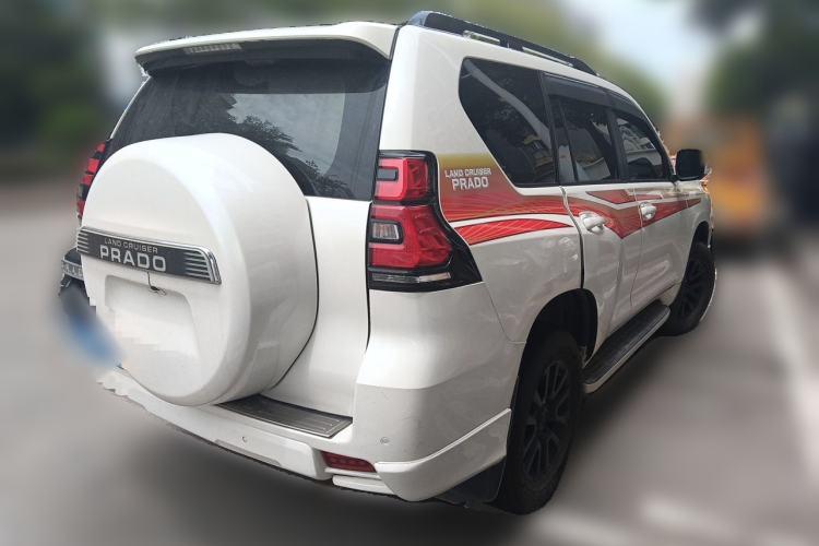 Used Toyota Prado 2019 3.5L Automatic TX-L Deluxe Edition with Rear-Mounted Spare Tire Rear Right 45 Deg