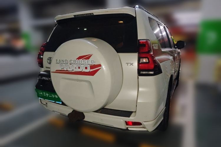 Used Toyota Prado 2019 3.5L Automatic TX-L Deluxe Edition with Rear-Mounted Spare Tire Rear Right 45 Deg