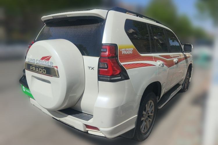 Used Toyota Prado 2019 3.5L Automatic TX-L Deluxe Edition with Rear-Mounted Spare Tire Rear Right 45 Deg