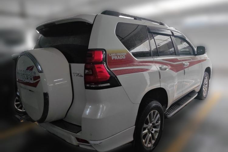 Used Toyota Prado 2019 3.5L Automatic TX-L Deluxe Edition with Rear-Mounted Spare Tire Rear Right 45 Deg