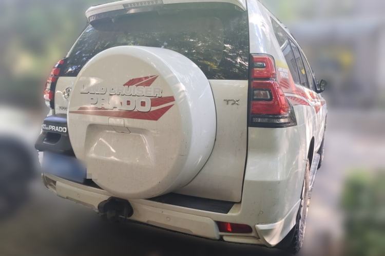 Used Toyota Prado 2019 3.5L Automatic TX-L Deluxe Edition with Rear-Mounted Spare Tire Rear Right 45 Deg