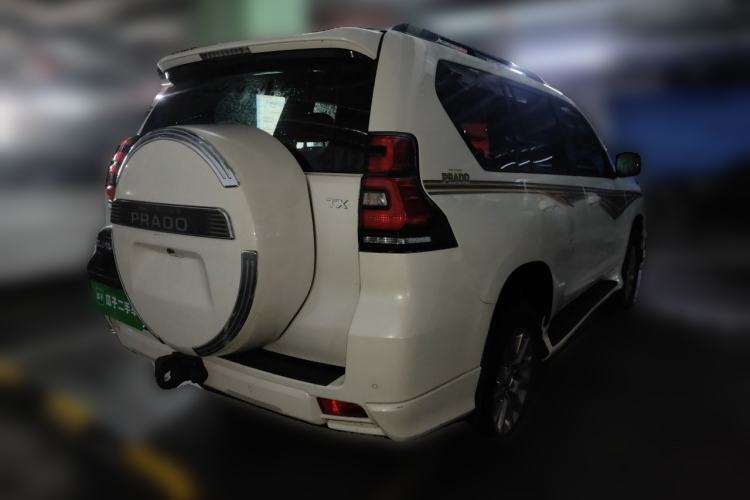 Used Toyota Prado 2019 3.5L Automatic TX-L Deluxe Edition with Rear-Mounted Spare Tire Rear Right 45 Deg