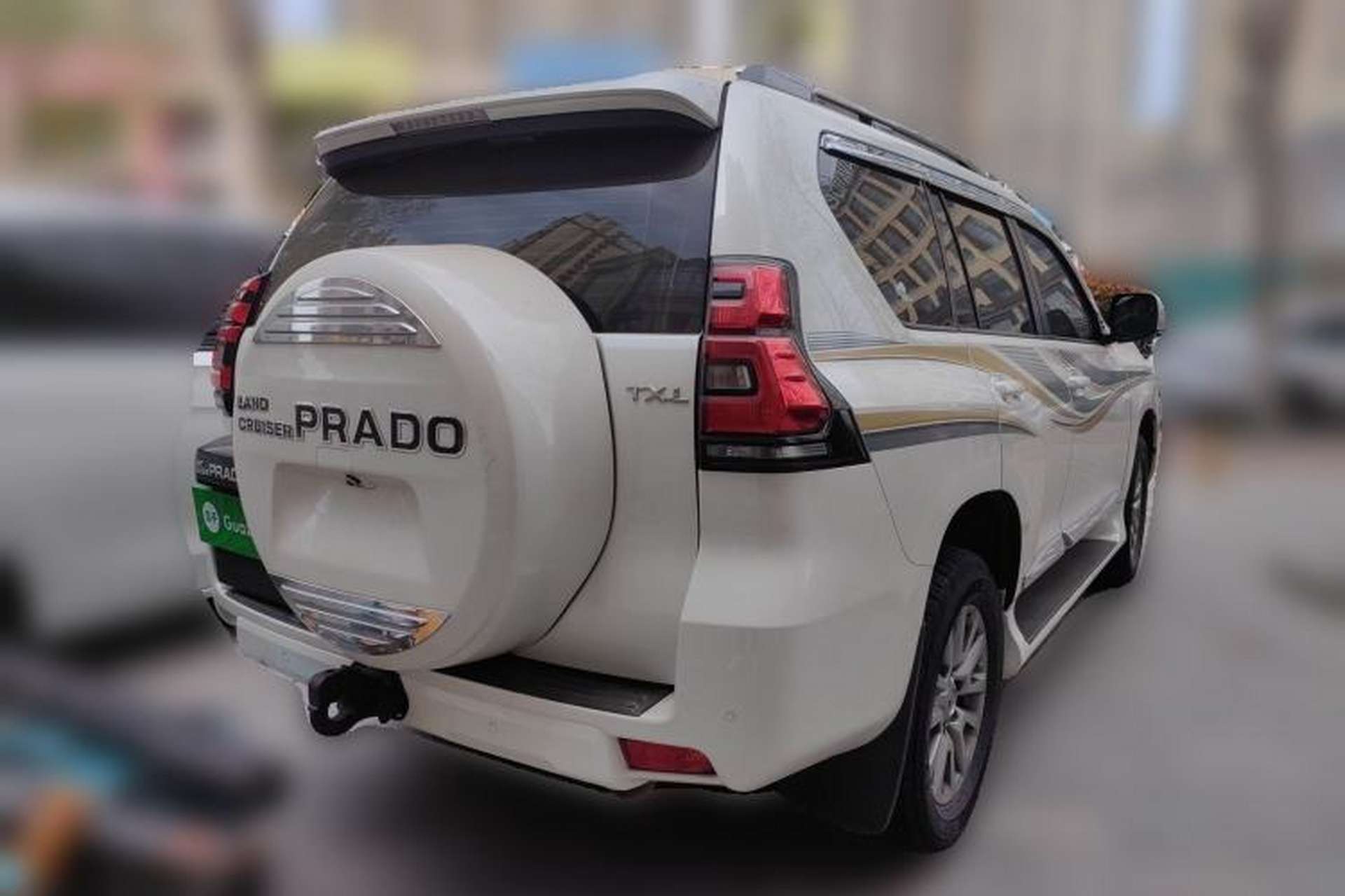 Used Toyota Prado  Rear Right 45 Deg