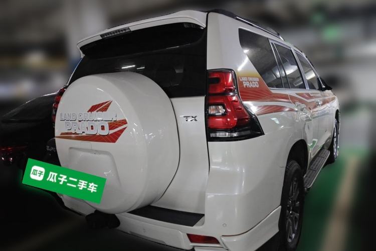 Used Toyota Prado 2019 3.5L Automatic TX-L Deluxe Edition with Rear-Mounted Spare Tire Rear Right 45 Deg