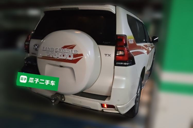 Used Toyota Prado 2019 3.5L Automatic TX-L Deluxe Edition with Rear-Mounted Spare Tire Rear Right 45 Deg