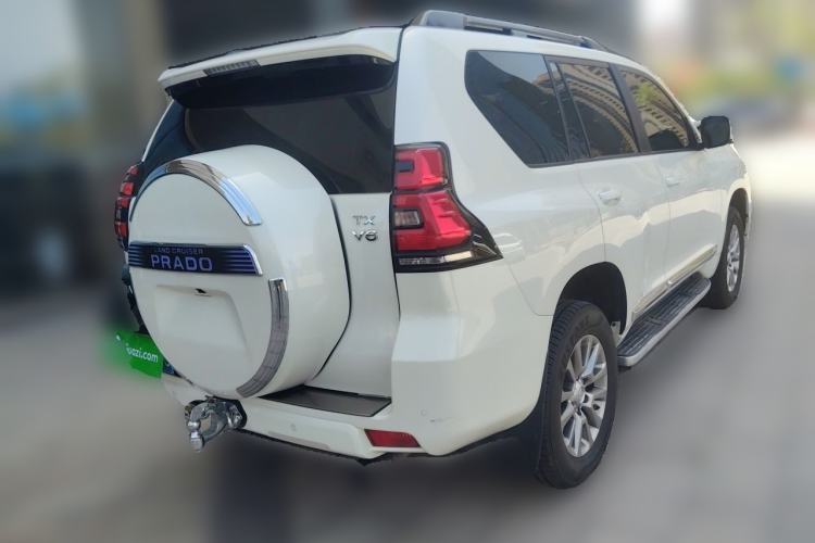 Used Toyota Prado 2019 3.5L Automatic TX-L Deluxe Edition with Rear-Mounted Spare Tire Rear Right 45 Deg