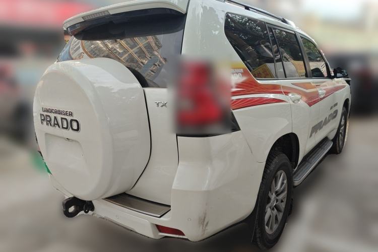 Used Toyota Prado 2019 3.5L Automatic TX-L Deluxe Edition with Rear-Mounted Spare Tire Rear Right 45 Deg