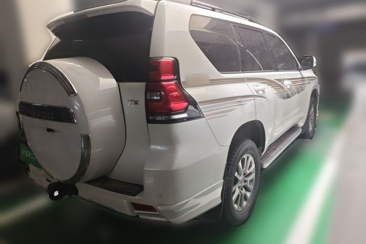 Used Toyota Prado 2019 3.5L Automatic TX-L Deluxe Edition with Rear-Mounted Spare Tire Rear Right 45 Deg