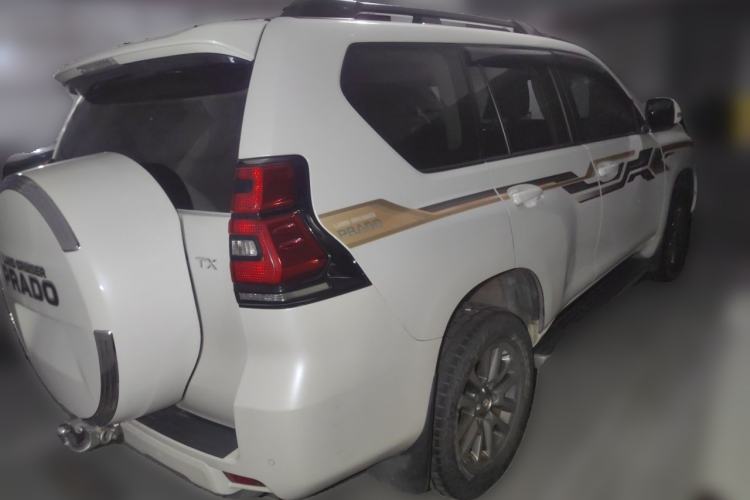 Used Toyota Prado 2019 3.5L Automatic TX-L Deluxe Edition with Rear-Mounted Spare Tire Rear Right 45 Deg