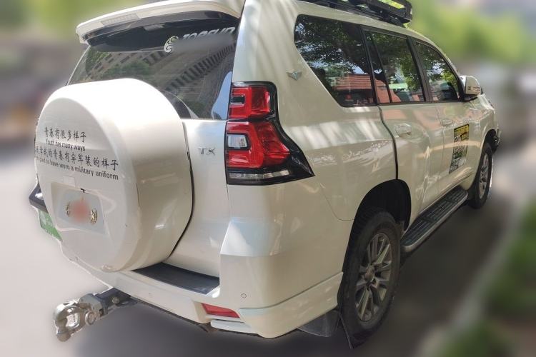 Used Toyota Prado 2019 3.5L Automatic TX-L Deluxe Edition with Rear-Mounted Spare Tire Rear Right 45 Deg