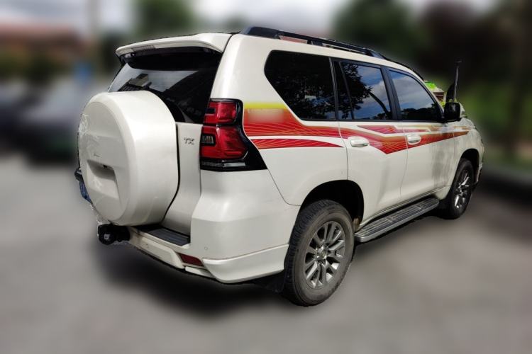 Used Toyota Prado 2019 3.5L Automatic TX-L Deluxe Edition with Rear-Mounted Spare Tire Rear Right 45 Deg