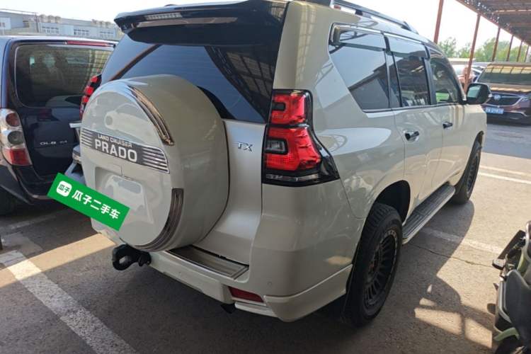 Used Toyota Prado 2019 3.5L Automatic TX-L Deluxe Edition with Rear-Mounted Spare Tire Rear Right 45 Deg