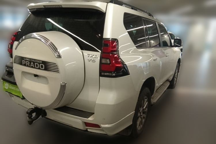 Used Toyota Prado 2019 3.5L Automatic TX-L Deluxe Edition with Rear-Mounted Spare Tire Rear Right 45 Deg