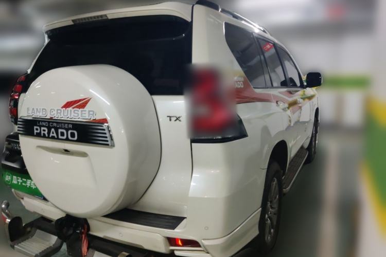 Used Toyota Prado 2019 3.5L Automatic TX-L Deluxe Edition with Rear-Mounted Spare Tire Rear Right 45 Deg