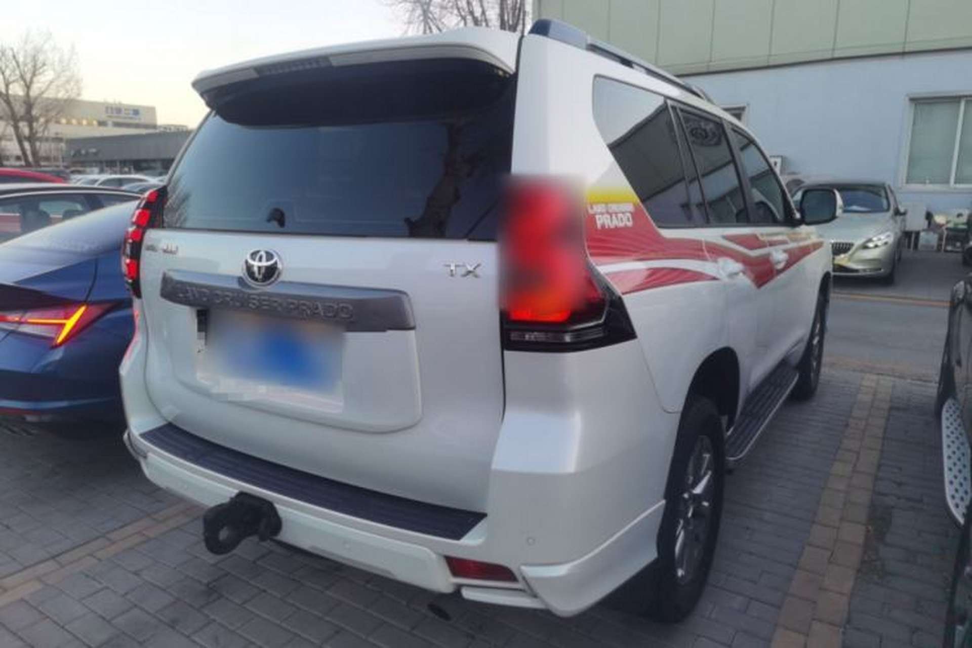 Used Toyota Prado 2019 3.5L Automatic TX-L Deluxe Edition Rear Right 45 Deg