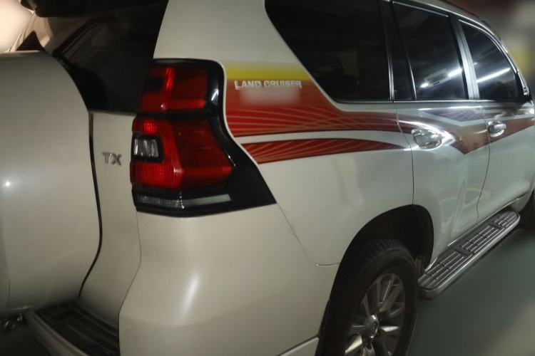 Used Toyota Prado 2019 3.5L Automatic TX-L Deluxe Edition with Rear-Mounted Spare Tire Rear Right 45 Deg
