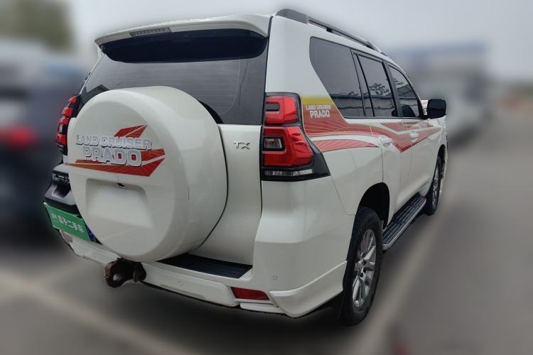 Used Toyota Prado 2019 3.5L Automatic TX-L Deluxe Edition with Rear-Mounted Spare Tire Rear Right 45 Deg