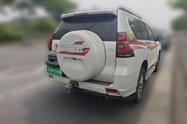 Used Toyota Prado 2019 3.5L Automatic TX-L Deluxe Edition with Rear-Mounted Spare Tire Rear Right 45 Deg