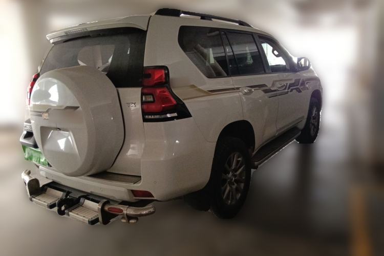 Used Toyota Prado 2019 3.5L Automatic TX-L Deluxe Edition with Rear-Mounted Spare Tire Rear Right 45 Deg