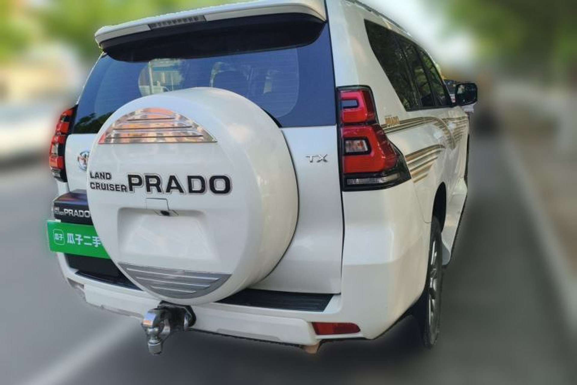 Used Toyota Prado  Rear Right 45 Deg