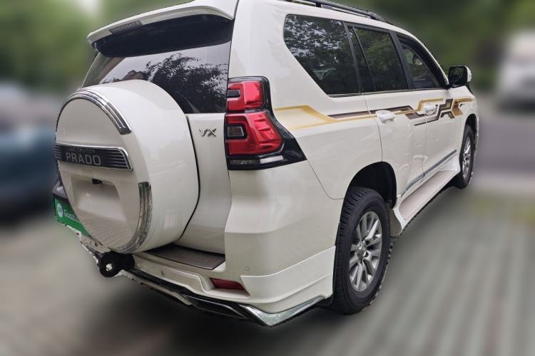 Used Toyota Prado 2019 3.5L Automatic TX-L Deluxe Edition with Rear-Mounted Spare Tire Rear Right 45 Deg
