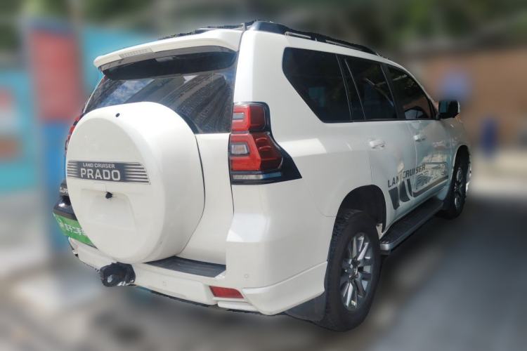 Used Toyota Prado 2019 3.5L Automatic TX-L Deluxe Edition with Rear-Mounted Spare Tire Rear Right 45 Deg