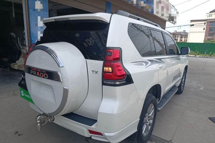 Used Toyota Prado 2019 3.5L Automatic TX-L Deluxe Edition with Rear-Mounted Spare Tire Rear Right 45 Deg