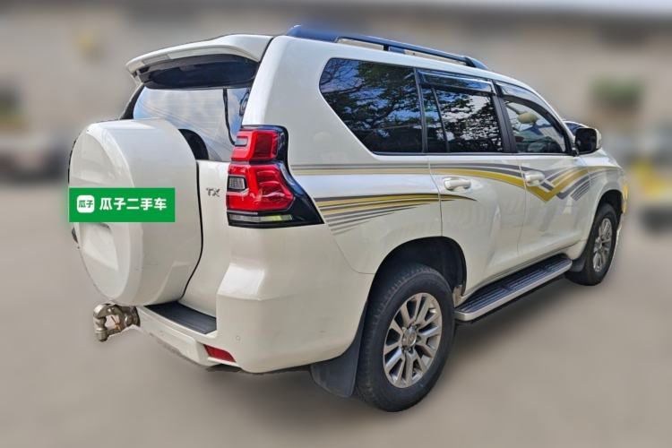 Used Toyota Prado 2019 3.5L Automatic TX-L Deluxe Edition with Rear-Mounted Spare Tire Rear Right 45 Deg