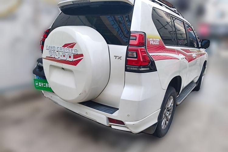Used Toyota Prado 2019 3.5L Automatic TX-L Deluxe Edition with Rear-Mounted Spare Tire Rear Right 45 Deg
