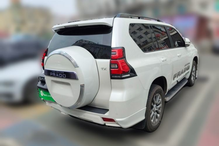 Used Toyota Prado 2019 3.5L Automatic TX-L Deluxe Edition with Rear-Mounted Spare Tire Rear Right 45 Deg