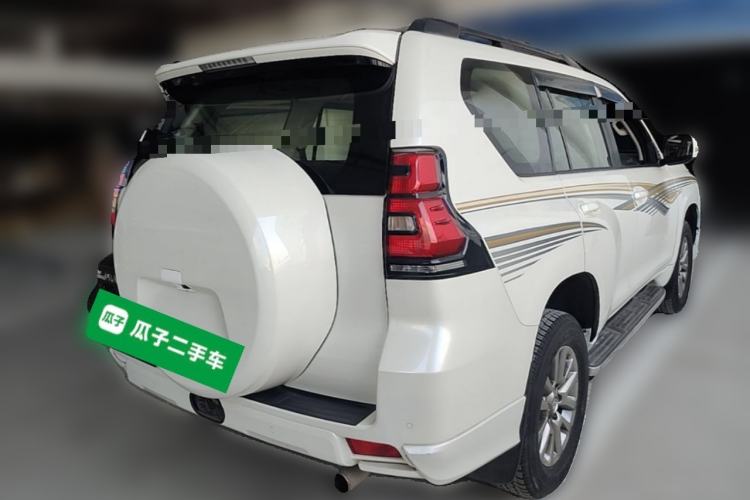 Used Toyota Prado 2019 3.5L Automatic TX-L Deluxe Edition with Rear-Mounted Spare Tire Rear Right 45 Deg