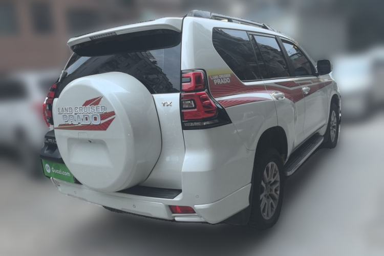 Used Toyota Prado 2019 3.5L Automatic TX-L Deluxe Edition with Rear-Mounted Spare Tire Rear Right 45 Deg