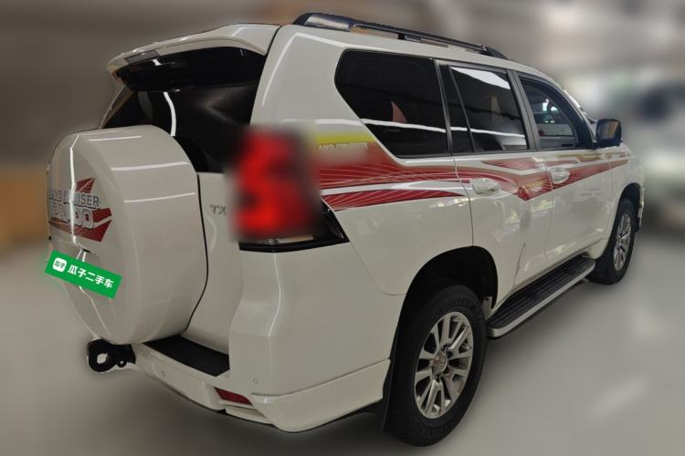 Used Toyota Prado 2019 3.5L Automatic TX-L Deluxe Edition with Rear-Mounted Spare Tire Rear Right 45 Deg