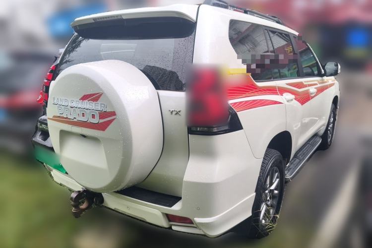 Used Toyota Prado 2019 3.5L Automatic TX-L Deluxe Edition with Rear-Mounted Spare Tire Rear Right 45 Deg