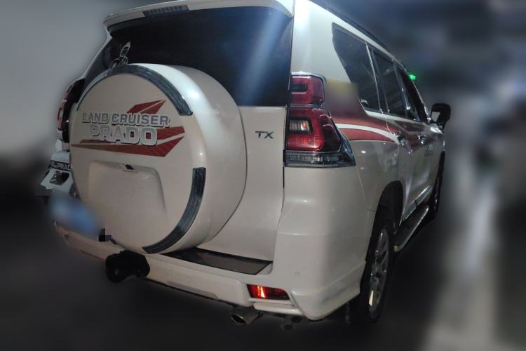 Used Toyota Prado 2019 3.5L Automatic TX-L Deluxe Edition with Rear-Mounted Spare Tire Rear Right 45 Deg