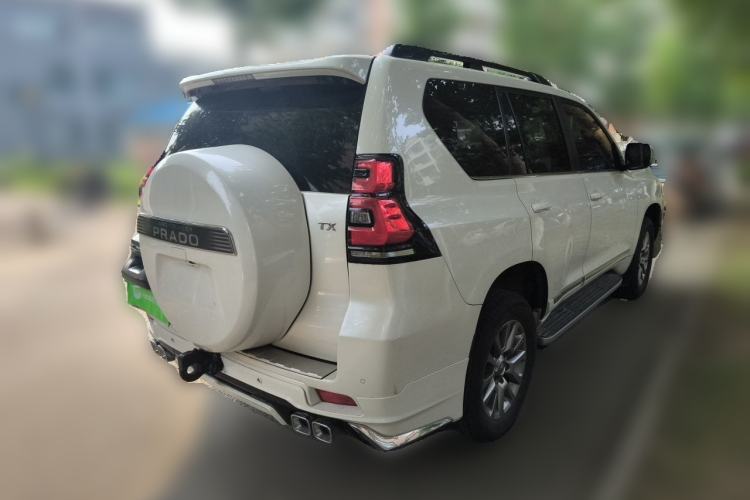 Used Toyota Prado 2019 3.5L Automatic TX-L Deluxe Edition with Rear-Mounted Spare Tire Rear Right 45 Deg