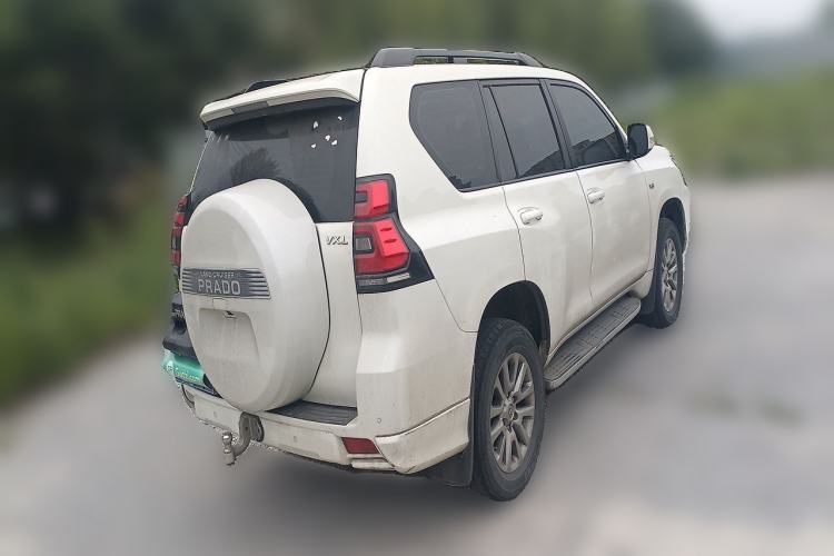 Used Toyota Prado 2019 3.5L Automatic TX-L Deluxe Edition with Rear-Mounted Spare Tire Rear Right 45 Deg