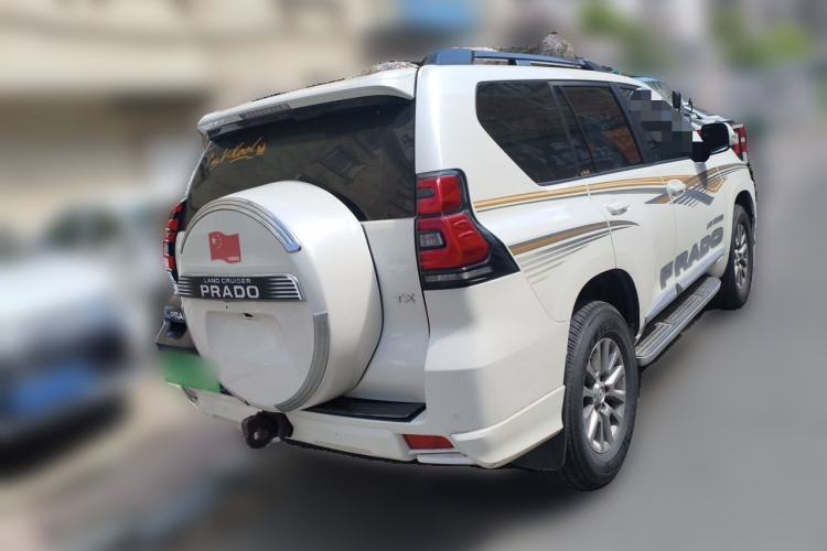 Used Toyota Prado 2019 3.5L Automatic TX-L Deluxe Edition with Rear-Mounted Spare Tire Rear Right 45 Deg